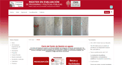 Desktop Screenshot of magisterevaluacion.es